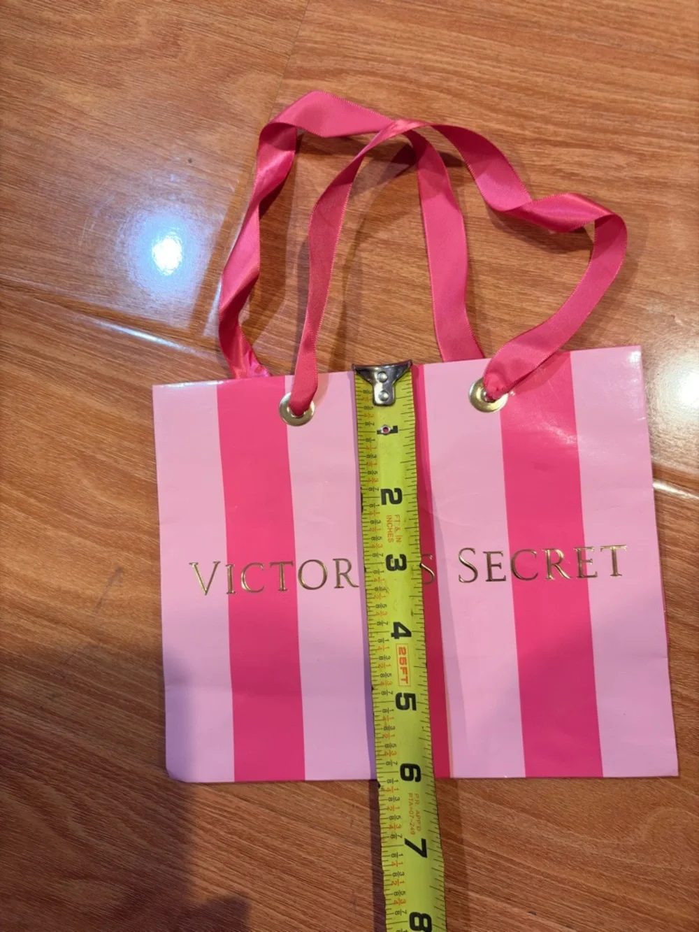 10 Victoria’s Secret Gift Bags-7.5”x6”x3.5”